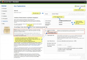 j61 Joomla 1.5.x kurulumu