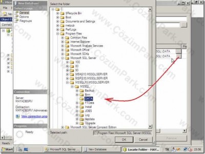 clip image008 thumb SQL SERVER 2008 – Management Studio ile Calışmak