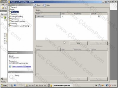 clip image011 thumb SQL SERVER 2008 – Management Studio ile Calışmak