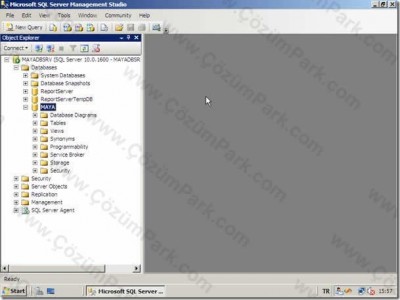 clip image012 thumb SQL SERVER 2008 – Management Studio ile Calışmak